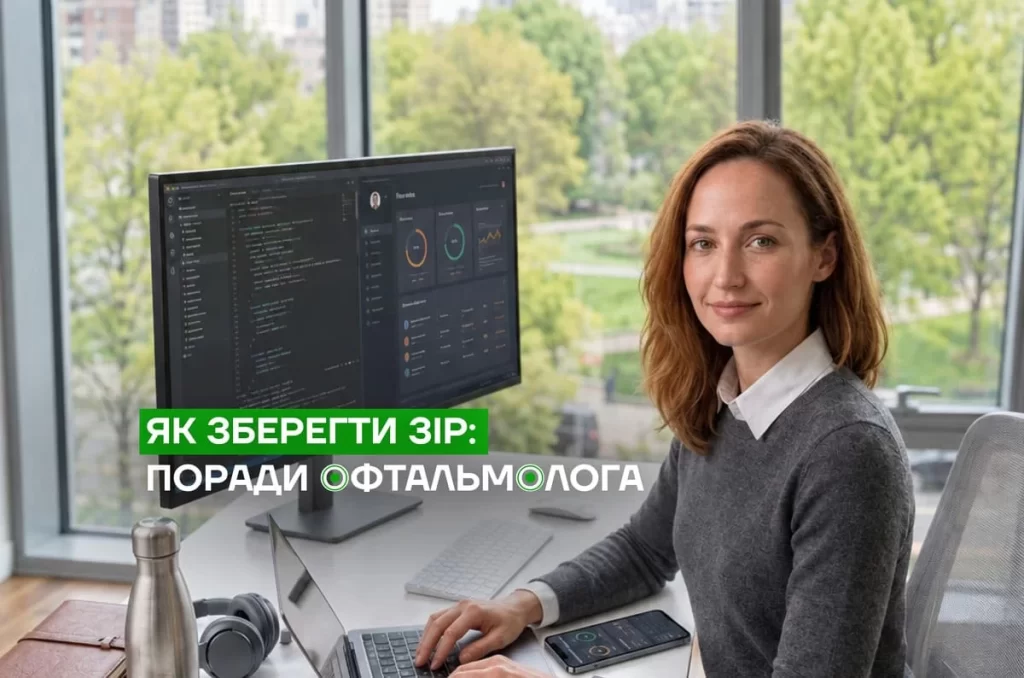 Як зберегти зір: поради офтальмолога