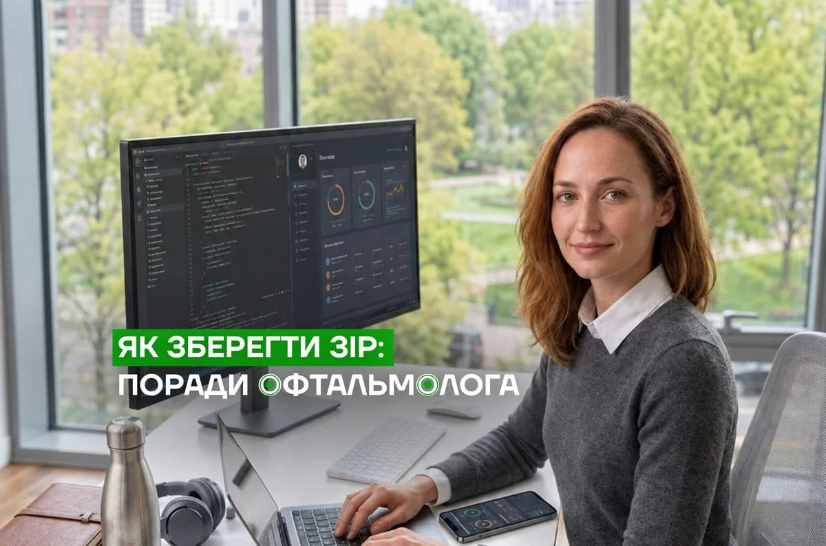 Як зберегти зір: поради офтальмолога
